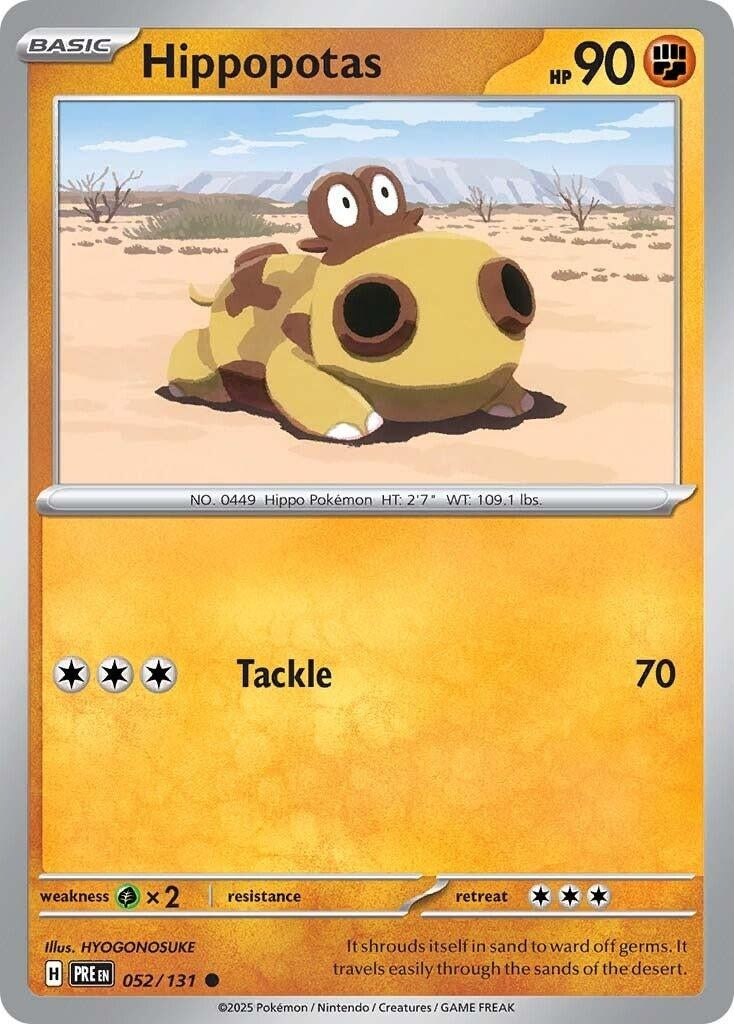 Hippopotas (052/131) (PRE)