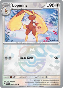 Lopunny (Master Ball Pattern) (084/131) (PRE)