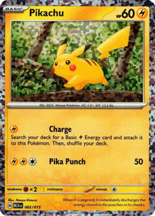 Pikachu (002/015) (M24)