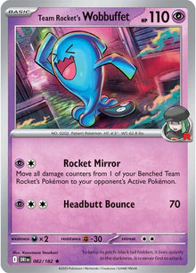 Team Rocket's Wobbuffet (082/182) (DRI)