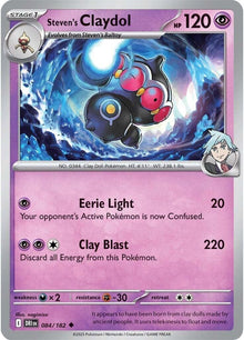 Steven's Claydol (084/182) (DRI)