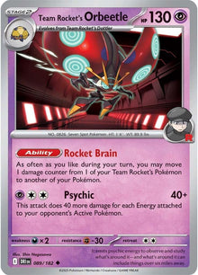 Team Rocket's Orbeetle (089/182) (DRI)