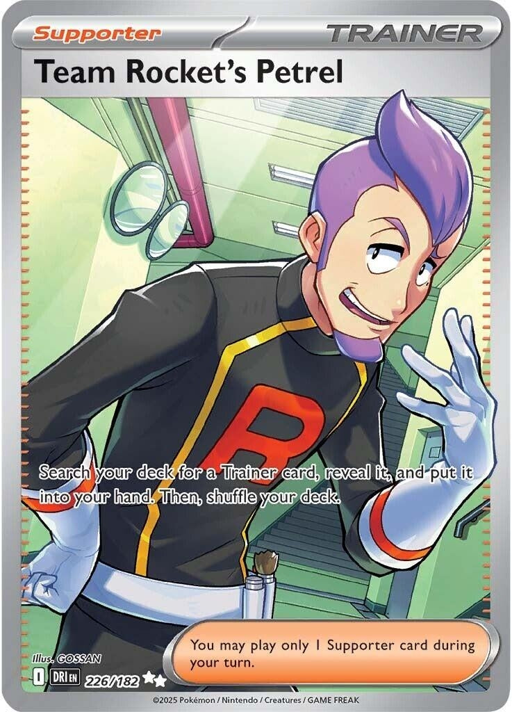 Team Rocket's Petrel (226/182) (DRI)