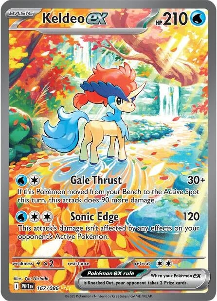 Keldeo ex (167/086) (WHT)