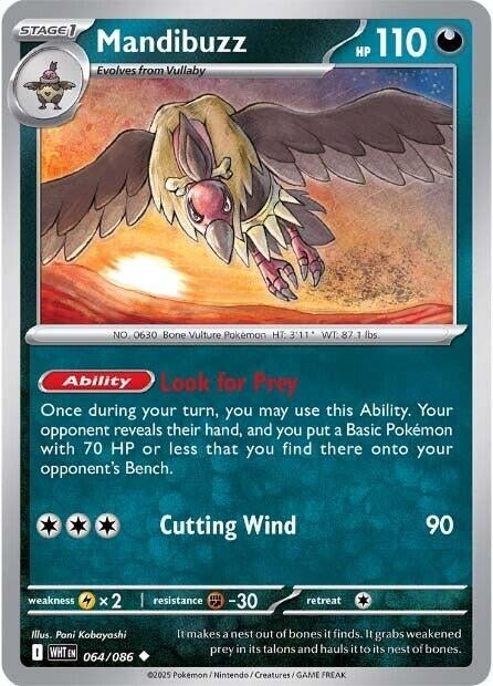 Mandibuzz (064/086) (WHT)
