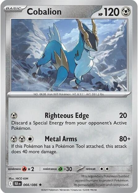 Cobalion (066/086) (BLK)
