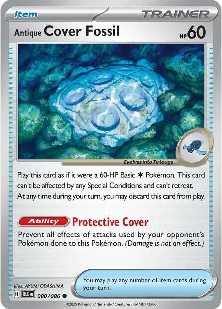 Antique Cover Fossil (080/086) (BLK)