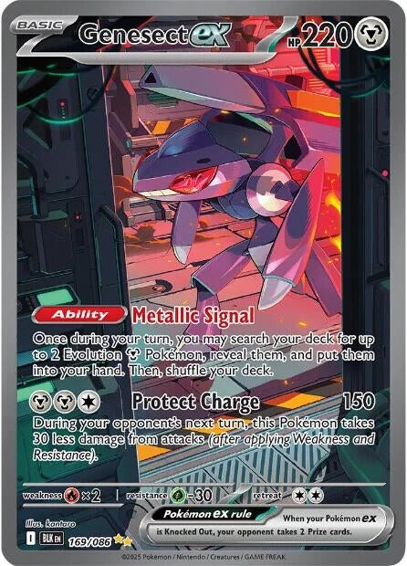 Genesect ex (169/086) (BLK)