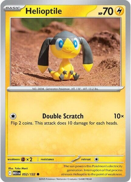 Helioptile (052/132) (MEG)