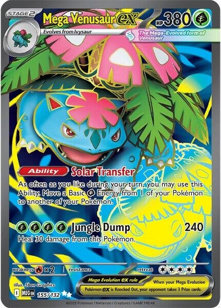 Mega Venusaur ex (155/132) (MEG)