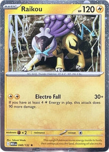 Raikou - 048/132 (Cosmos Holo) (048/132) (MEG)