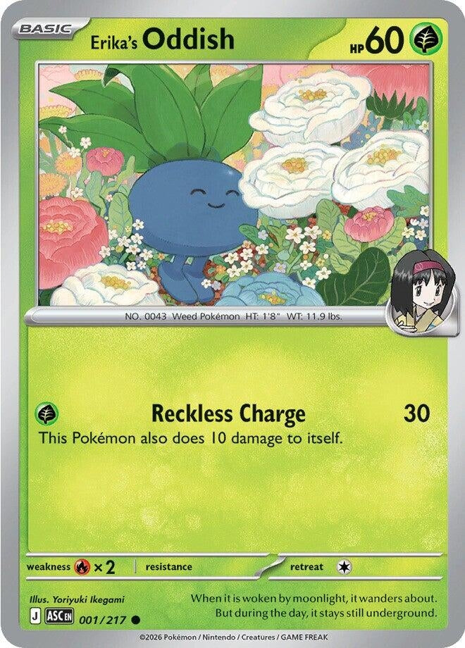 Erika's Oddish (001/217) (ASC)