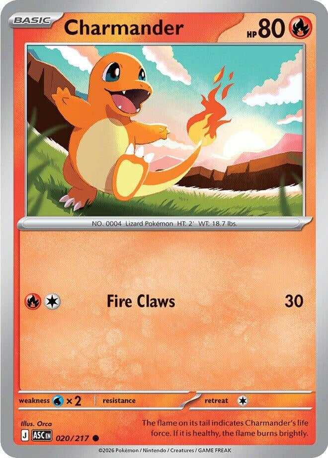 Charmander (020/217) (ASC)