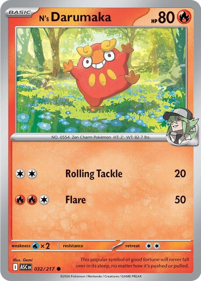 N's Darumaka (032/217) (ASC)