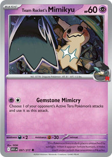 Team Rocket's Mimikyu (097/217) (ASC)
