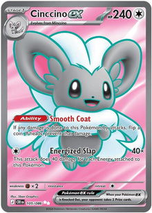 Cinccino ex (105/086) (CRI)