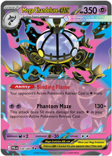 Mega Chandelure ex (038/084) (ME05)