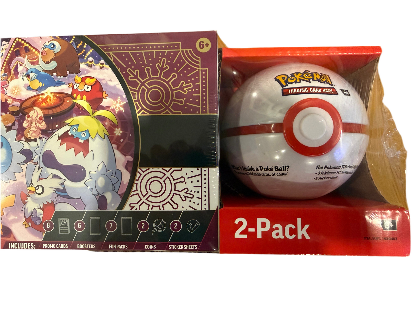 Pokemon TCG - Holiday Calendar 2025 2- Pack Bundle