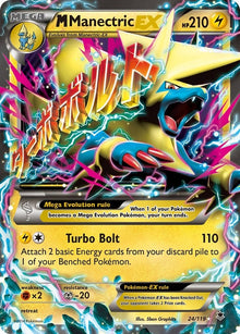 M Manectric EX (24/119) (PHF)