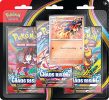 Pokemon ME04 Chaos Rising 3-Pack Blister