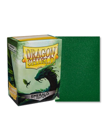 Dragon Shield (Standard Size) 100 Matte Sleeves - Emerald
