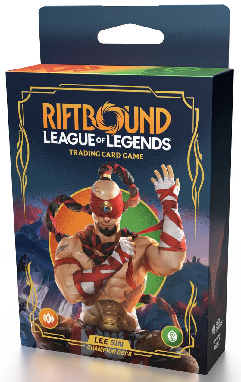 Riftbound League of Legends TCG: Origins Champion Deck - Lee Sin