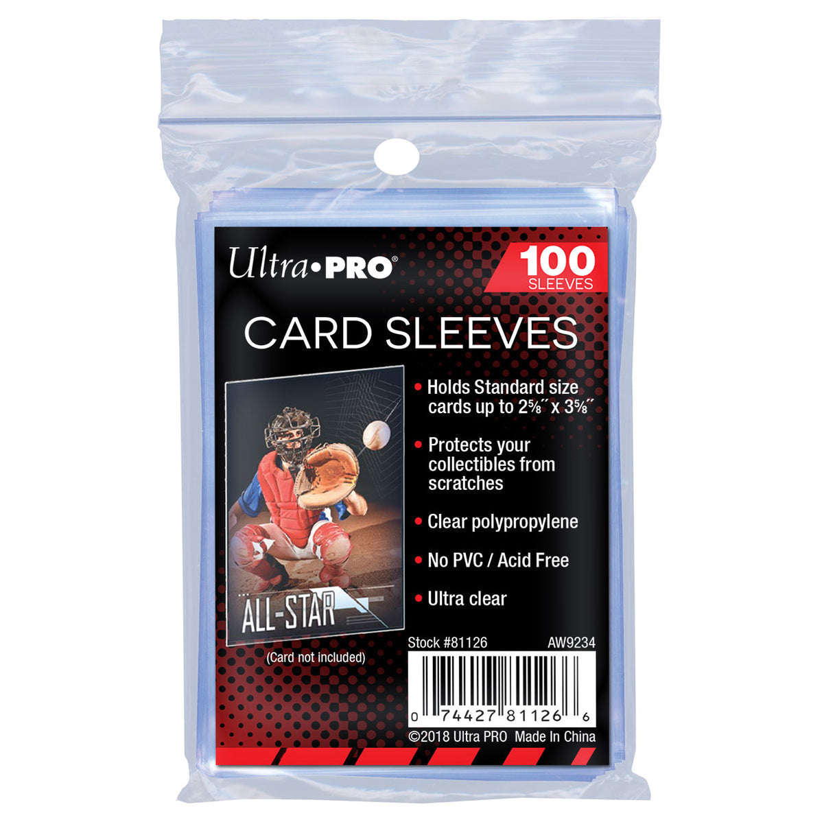 Ultra Pro Penny Sleeves 2.5” x 3.5”