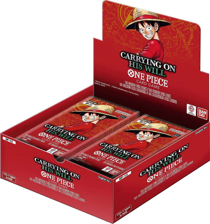 One Piece TCG: Carrying on his Will Booster Box [OP-13] - 24 Packs