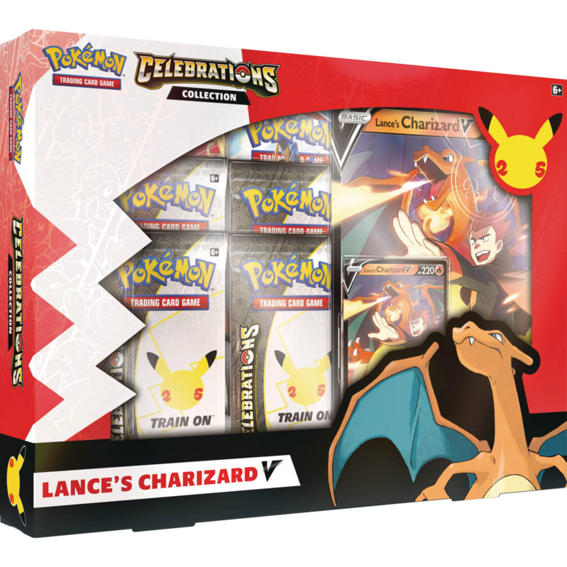 Celebrations: 25th Anniversary - Collection Lance's Charizard V Box