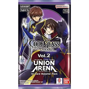 Code Geass Lelouch Of The Rebellion Vol.2 Union Arena Booster Pack