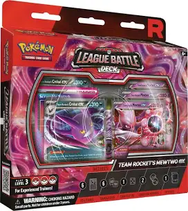Pokemon League Battle Deck: Team Rocket’s Mewtwo ex