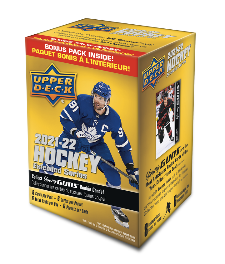 2021-22 : Upper Deck Extended Series Hockey Blaster Box
