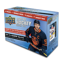 2021-22 Upper Deck Series 1 Hockey Cards (Team Triples Blaster)