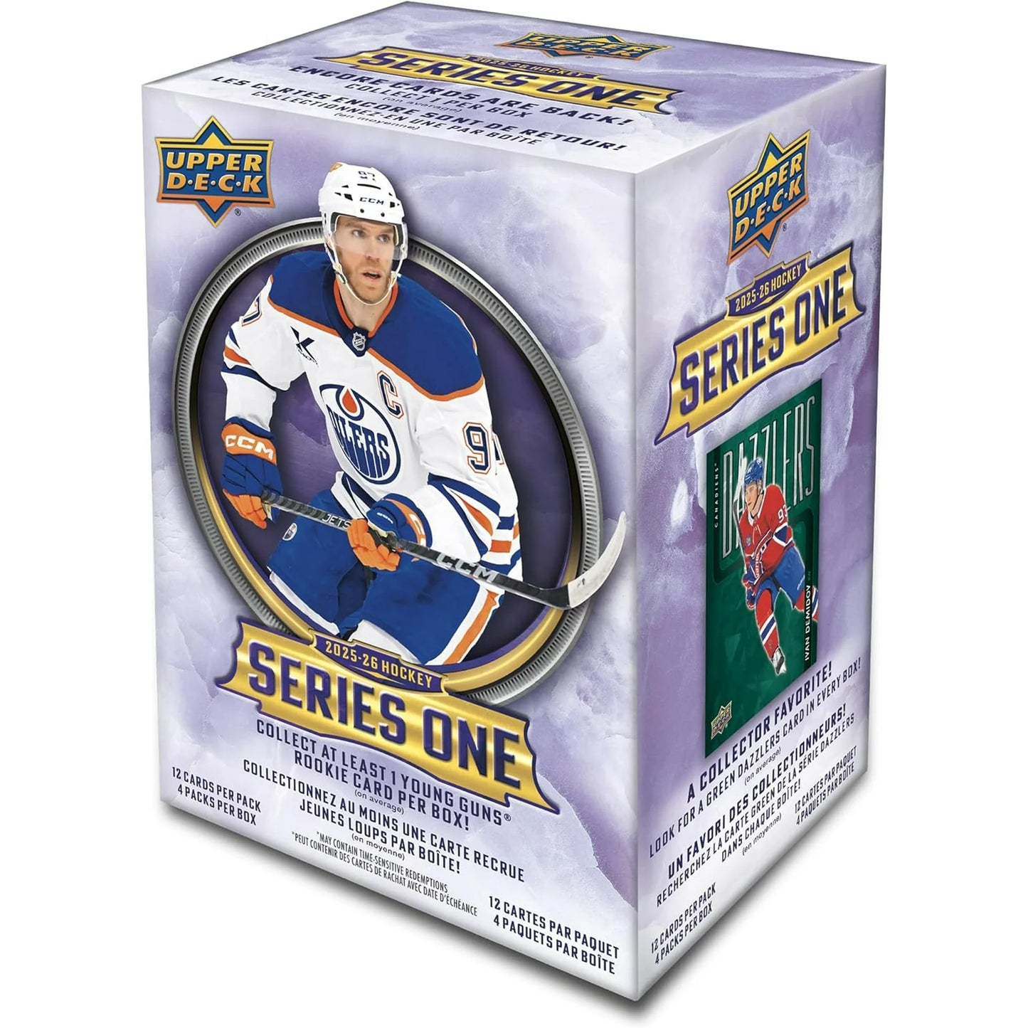 2025-26 Upper Deck Series 1 Hockey Blaster Box