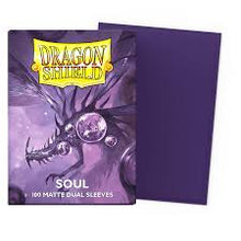 Dragon Shield (Standard Size) 100 Matte Dual Sleeves - Soul