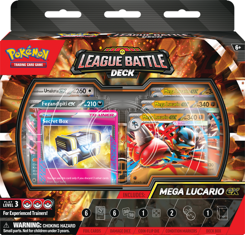 Pokemon TCG Mega Lucario ex Battle Deck