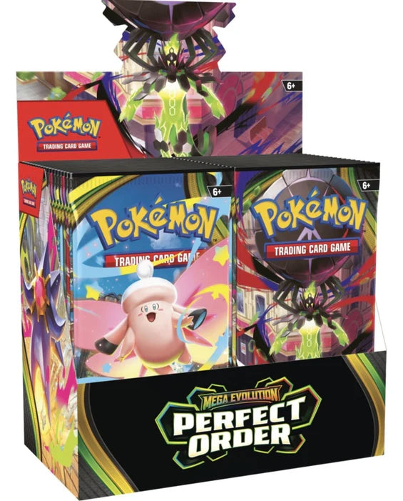 Pokemon: Mega Evolutions Perfect Order Booster Box
