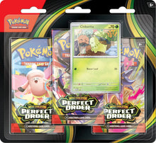 Pokemon: Mega Evolutions Perfect Order 3 Pack Blister