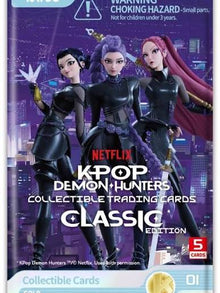 K-Pop Demon Hunters Collectible Trading Cards Classic Edition Pack