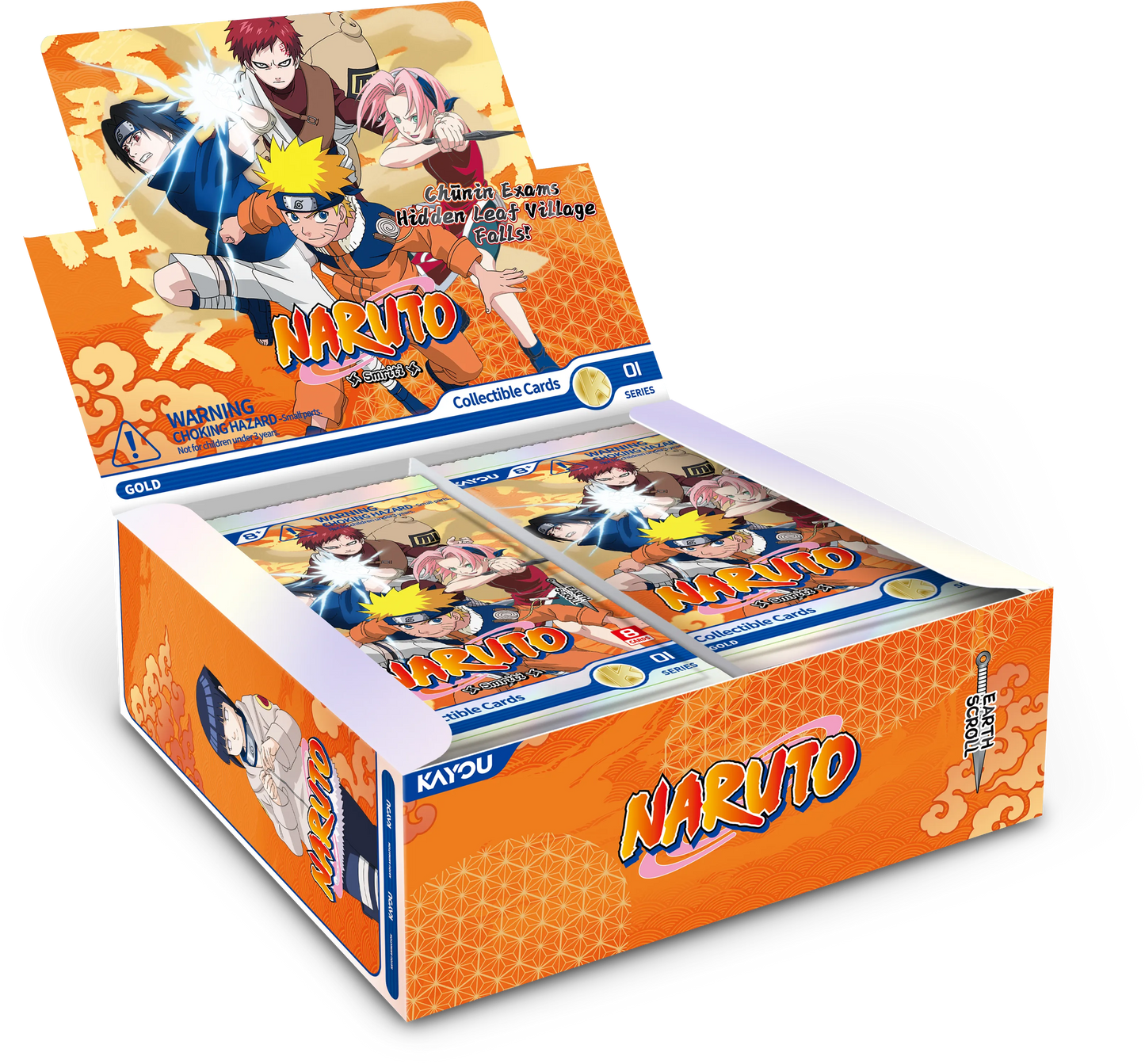 KAYOU - Naruto Smritri - Chapter Earth Scroll - Series 1 - Display Box